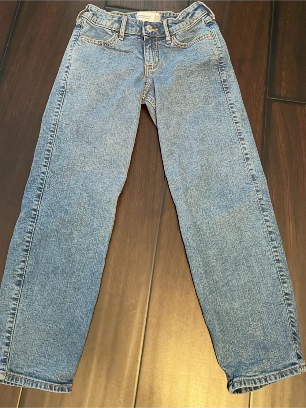 Abercrombie & Fitch Kids Medium Wash Blue Jeans